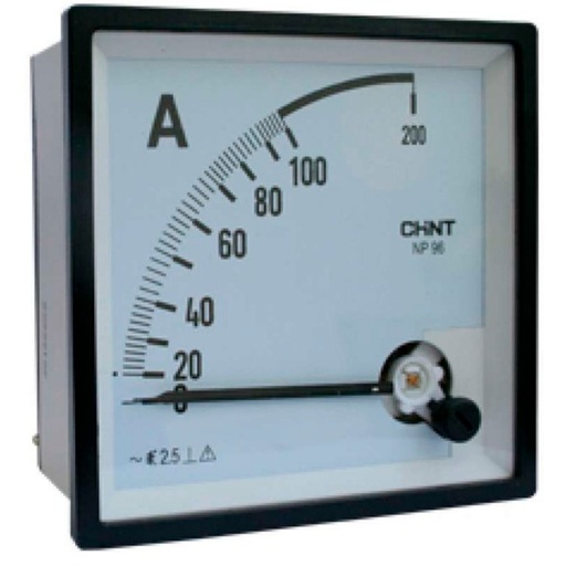 [NP96-A-500/5] NP96-A-500/5 — AMPERIMETRO ANALOGO 0-500A/5, 96 X 96MM