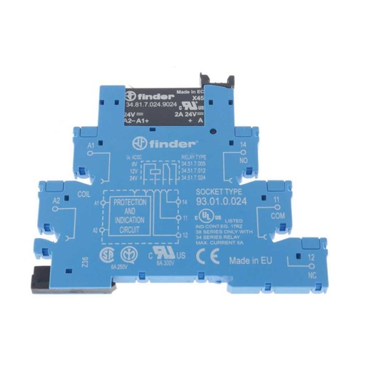 [93010024] 93010024 — BASE TIPO CLEMA P/RELEVADOR SERIE 34