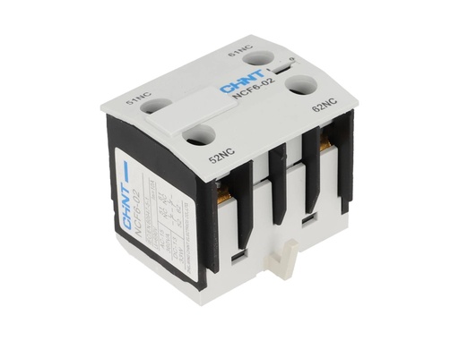 [NCF6-02] NCF6-02 — BLOQUE AUXILIAR 2NC, PARA CONTACTOR NC6