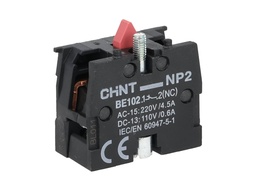 [NP2-BE102] NP2-BE102 — BLOQUE DE CONTACTO NC 3A/AC15 240V*NO SON A PRUEBA DE EXPLOSION*