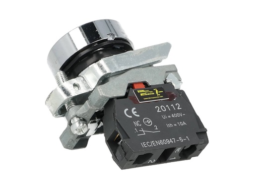 [TP-XB4-R] TP-XB4-R — BOTON PULSADOR ROJO METALICO 1NC*NO SON A PRUEBA DE EXPL0SION*