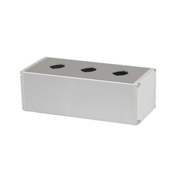 [SA-SB3] SA-SB3 — BOTONERA CUADRADA ALUMINIO 3 OPERADORES
