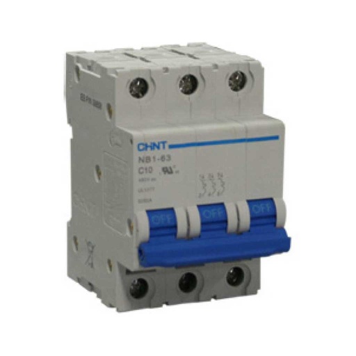 [NB1-5KA3PC32] NB1-5KA3PC32 — BREAKER P/ RIEL 3X32A, 5KA, 480VCA