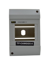 [TP-CAMG05-4] TP-CAMG05-4 — CAJA PLASTICA P/BREAKER C/RIEL 4P