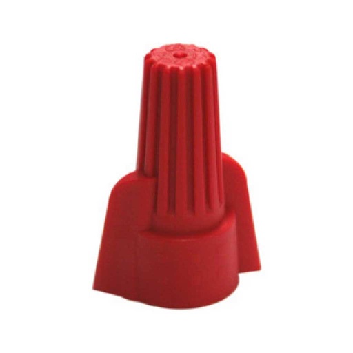 [SPC18-08RW-10] SPC18-08RW-10 — CAPUCHON CON RESORTE PAQUETE DE 10 PIEZAS 18-08AWG ROJO 