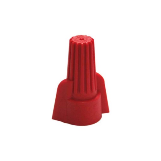 [SPC18-08RW-500] SPC18-08RW-500 — CAPUCHON CON RESORTE PAQUETE DE 500 PIEZAS 18-08AWG ROJO 