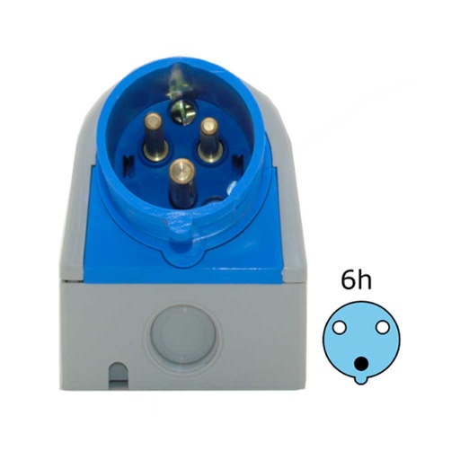 [G31.20] G31.20 — COMPARTIMIENTO CAJA A 25° 16A 220-250V 2P+G