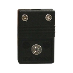 [TP-J12-F] TP-J12-F — CONECTOR HEMBRA PARA TERMOCUPLA TIPO J NEGRO 