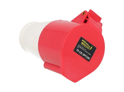 [TP-CIS-3PT32H] TP-CIS-3PT32H — CONECTOR IND HEMBRA PARA EXTENSION 3P+T 32A415VCA (PARA MACHO# TP-CIP-3PT32) 