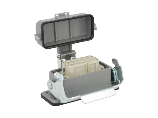 [FIC10-10P-B] FIC10-10P-B — CONECTOR INDEPENDIENTE HEMBRA 10A 400V 10PIN PANEL (MACHOS MIC10-10P-TOPARA SIDE) 