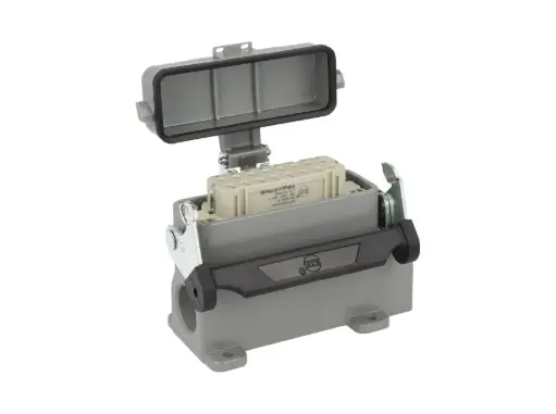 [FIC10-16P-B-C] FIC10-16P-B-C — CONECTOR INDEPENDIENTE HEMBRA 10A 400V 16PIN SOBREPONER (MACHOS MIC10-16P-TOPARA SIDE)  (PG16) 