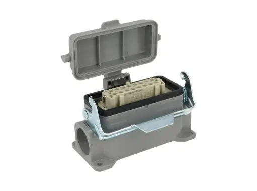 [FIC16-16P-B-C] FIC16-16P-B-C — CONECTOR INDEPENDIENTE HEMBRA 16A 500V 16P PANEL CONECTOR PG21 NO INCLUIDO