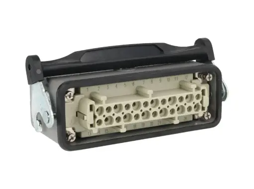 [FIC16-24P-F-C] FIC16-24P-F-C — CONECTOR INDEPENDIENTE HEMBRA 16A 500V 24P LIBRE CONECTOR PG21 NO INCLUIDO
