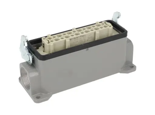 [FIC16-24P-B-C] FIC16-24P-B-C — CONECTOR INDEPENDIENTE HEMBRA 16A 500V 24P PANEL CONECTOR PG21 NO INCLUIDO