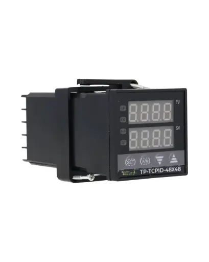 [TP-TCPID-48X48] TP-TCPID-48X48 — CONTADOR TEMPERATURA RELEVADOR 48X48mm (1/16DIN) , 85-280VCA, CONTACTOS 3A-250VCA, ON-OFF, PROPORCIONAL (PID) , J, K, PT100, JPT100, (ENTRADA UNIVERSAL) UNA ALARMA