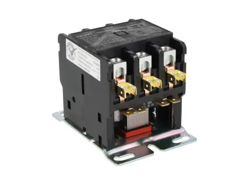 [NCK3-40A/3-24V] NCK3-40A/3-24V — CONTACTOR PARA AIRE ACONDICIONADO 3X40A/24VCA DE BOBINA