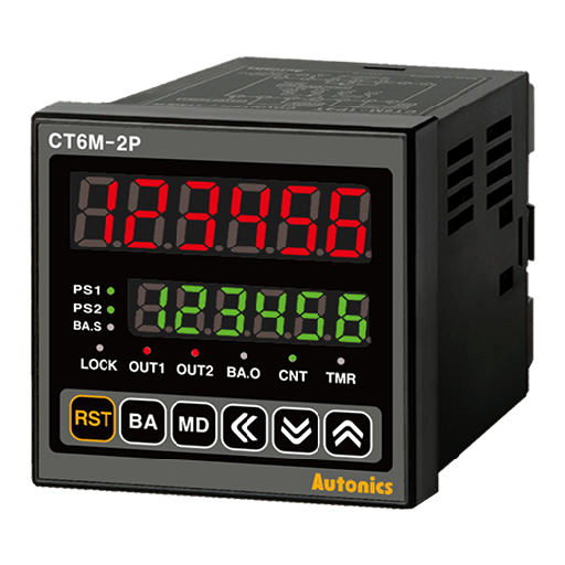 [CT6M-2P4T] CT6M-2P4T — CONTADOR/TIMER 100-240VCA