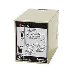 [PA-12] PA-12 — CONTROL/SENSOR, NORM, NPN/PNP, IP2T 110/220VCA, 50X80X70mm
