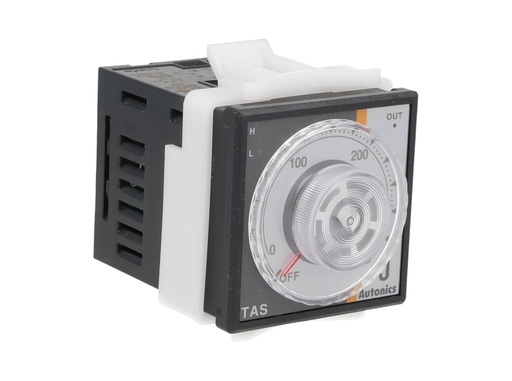 [TAS-B4RJ3C] TAS-B4RJ3C — CONTROLADOR/TEMP.ANALOG. J 0-300°C SALIDA A RELEVADOR 48X48X79mm.