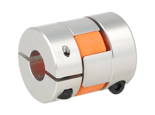 [BF-10X12-D25L30] BF-10X12-D25L30 — COPLE FLEXIBLE ALUMINIO D1 10mm D2 12mmD.EXT .25mm, LONGITUD 30mm TIPO ESTRELLA TORQUE 5NM, VELOCIDAD MAXIMA 10, 000RPM