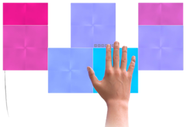 [REDLED] REDLED panel — Panel LED TOUCH programable audiorítmico 15x15cm