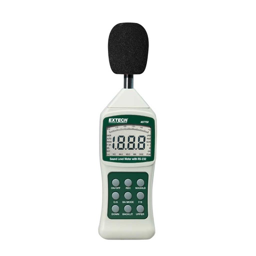 [407750] 407750 — DECIBELIMETRO DIGITAL TIPO 2, CON INTERFACE (SOFTWARE 407752, NO INCLUIDO) 150DB