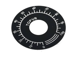 [110-0038-MMREG] 110-0038-mmREG — DIAL 100-0-100 ACERO INOXODABLE PARA CONTROL REGENERATIVO
