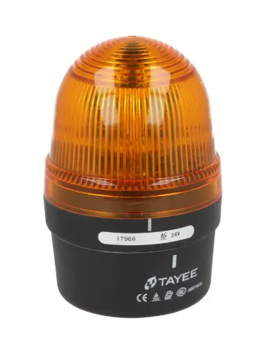 [70L03Y024] 70L03Y024 — FAROLA 70mm 24VCA/CD LED AMARILLO, SOPORTE OPCIONAL #S7-60 (60mm) , #S7-110 (110mm) 