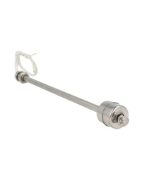 [TP-LS250] TP-LS250 — FLOTADOR DE NIVEL MINI RECTO 250mm ACEROINOX.250VCA/24VCDE 0.8AMP ROSCA I/8 