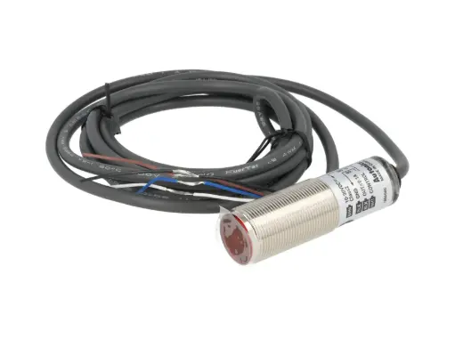 [BRQM400-DDTA] BRQM400-DDTA — FOTOCELDA NPN, 400mm, DIF, 12-24VCD, 18mm METALICA