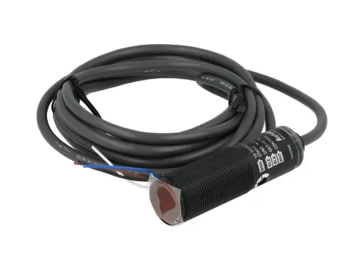 BRQP400-DDTA — FOTOCELDA NPN, 400mm, DIF, 12-24VCD, 18mm (PLASTICA) DIFUSA