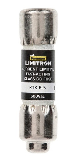 [KTK-R-5] KTK-R-5 - FUSIBLE 5A 600V RAPIDO (CARTUCHO/SEGURO) ESPECIAL