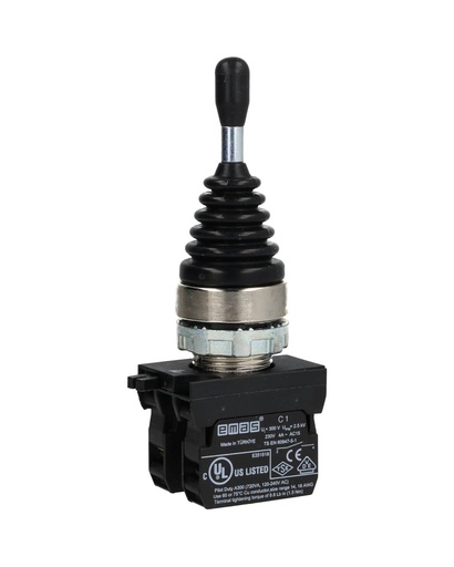[CM101DJ21] CM101DJ21 — JOYSTICK 2 POSICIONES MOMENTANEO (2NA) , 22mm