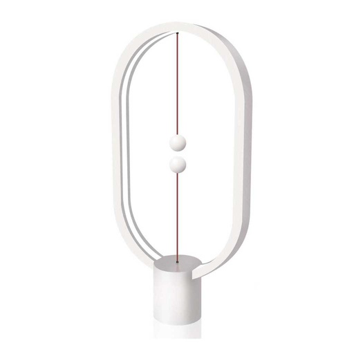 [HENG-W] HENG-W — LAMPARA OVALADA DE LED BLANCA CON SWITCHAEREO