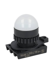 [L2RR-L1W] L2RR-L1W — LAMPARA PILOTO LED BLANCO 22mm, TIPO DOMO