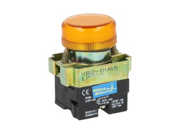 [TP-LI22M-Y] TP-LI22M-Y — LAMPARA PILOTO METAL LED AMARILLO 22mm220VCA