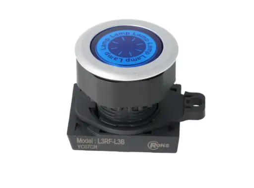 [L3RF-L3B] L3RF-L3B — LAMPARA PILOTO RASANTE AZUL,  30mm