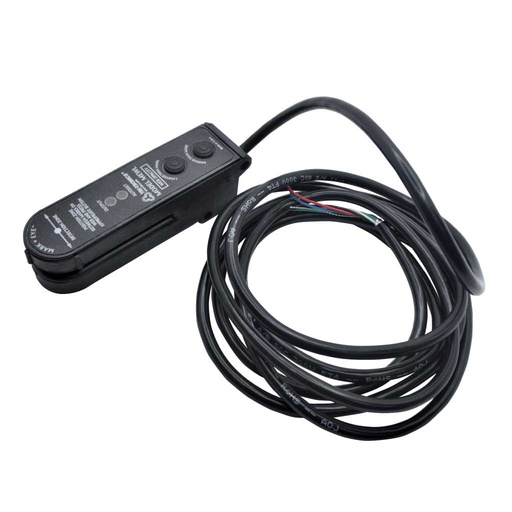 MEWL — LECTOR ETIQUETAS, TIPO U LUZ, BLANCA, NPN-PNP, NA, 10-30VCD /150MA1KHZ SENSADO DE 454mm