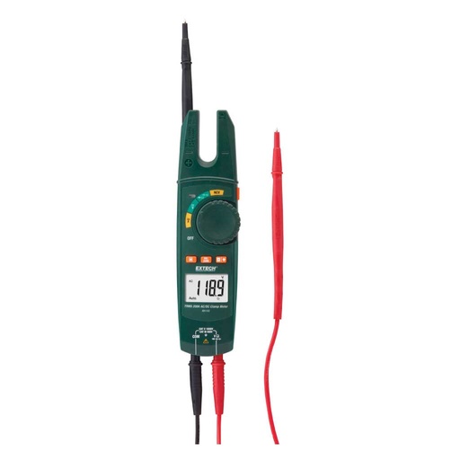 [MA160] MA160 — MULTIAMPERIMETRO DE GANCHO ABIERTO 200 CA/CD RMS