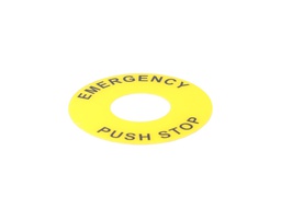 [SA-NS] SA-NS — PLACA DE IDENTIFICACION PARA SWITCH EMERGENCIA 