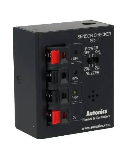 SC-1 — PROBADOR DE SENSORES NPN/PNP, C/BUZZER