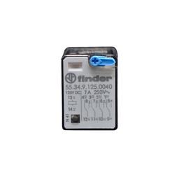 [553491250040] 553491250040 — RELE 125VCD 4P2T 10AMP.