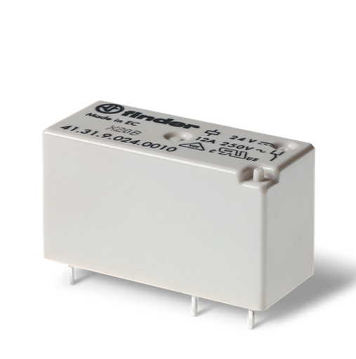 [413190120010] 413190120010 — RELE 12VCD 1P2T 12AMP.