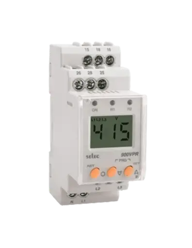 [900VPR-2-300/600V] 900VPR-2-280/600V — RELE DE PROTECCION DE VOLTAJE 3Ø, ALIM:AUTOLIMEN, RANGO 300-600V