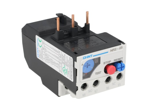 [NR2-25-6A] NR2-25-6A — RELE TERMICO DE SOBRECARGA 4-6AMPPARA CONTACTOR SERIE NC1 Y NC2