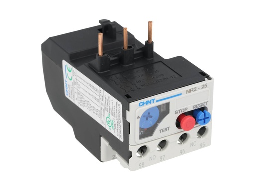[NR2-25-8A] NR2-25-8A — RELE TERMICO DE SOBRECARGA 5.5-8AMPPARA CONTACTOR SERIE NC1 Y NC2