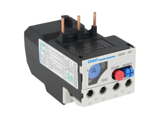 [NR2-25-10A] NR2-25-10A — RELE TERMICO DE SOBRECARGA 7-10AMPPARA CONTACTOR SERIE NC1 Y NC2