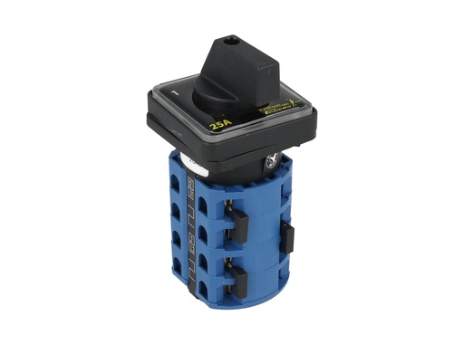 [SA25-3-4] SA25-3-4 — SELECTOR 2 VELOCIDADES 3 POSICIONES (1, 0, 2) 25A48 X48mm, 240/440VCA