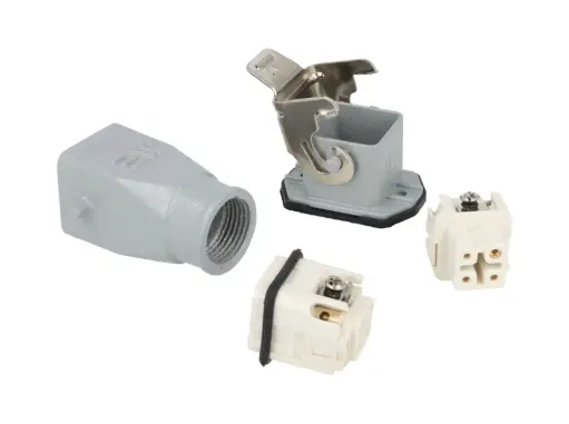 [CISET3PM] CISET3PM — SET CONECTOR INDEPENDIENTE MACHO HEMBRA 3 POLOS+TIERRA, RECTO, M20, 10AMP. 240VCA
