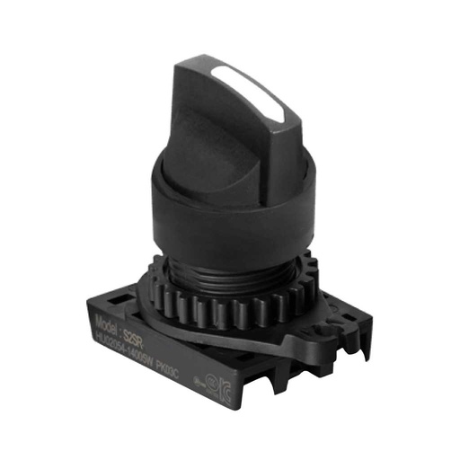 [S2SR-S3W] S2SR-S3W — S2SR-S3W — SWITCH SELECTOR BLANCO MANIJA CORTA 22MM